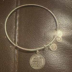 Alex and Ani Silver Charm Bracelet